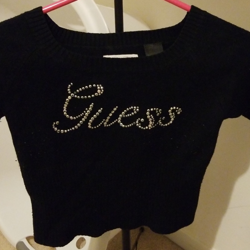 guess mid sleeve shirt